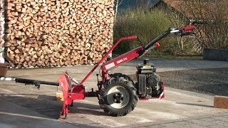 Fiedler Frontkehrmaschine FFK 1810 mit Winterbesatz am Multicar Fumo [upl. by Analad]