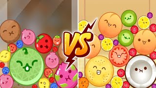 Fruit Merge Drop Merge vs Merge Watermelon Watermelon Game Suika Game [upl. by Strickland]