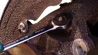 Crown Victoria Upper Control Arm Removal [upl. by Rekoob410]