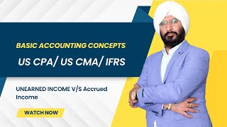 Unearned Income Vs Accrued Income I Journal Entries I US CPA Journal Entry accountingentry uscpa [upl. by Adnohral329]