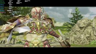 A99420 Test A99425  Soulcalibur VI  Gameplay Benchmark Test [upl. by Moersch]