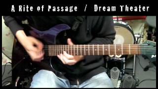 A Rite Of Passage  Dream Theater Guitar Solo Cover [upl. by Buyer]