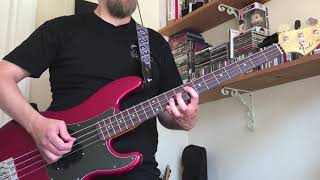 The Interrupters  Bad Guy Billie Eilish Cover  Bass Cover [upl. by Adias157]