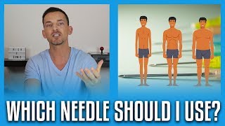 How To Choose The Right Needle For Your Injections  Intramuscular VS Subcutaneous [upl. by Dieter616]