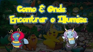 Como e Onde encontrar o Illumise  OTPokemon [upl. by Velma917]