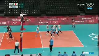 Kiricocho  Argentina vs Italia  Voley  juegos Olímpicos [upl. by Nrehtac610]