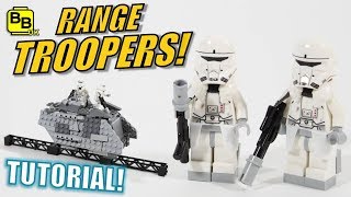 RANGE TROOPER TUTORIAL LEGO STAR WARS MINIFIGURE CREATIONS [upl. by Liz]