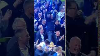 Mike Dean CELEBRATES In Crowd After Tranmere Win [upl. by Ferrel263]