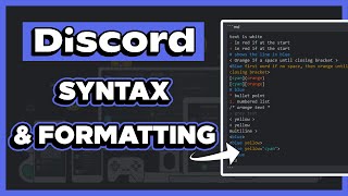 Discord Markdown 101  Text Formatting amp Syntax Guide [upl. by Derayne]