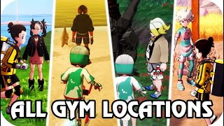 Pokémon Sword amp Shield DLC  All Gym Leaders Locations HQ [upl. by Liponis]