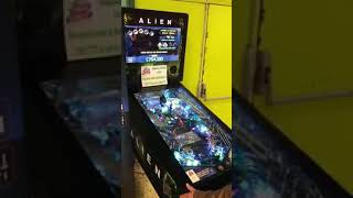 Flipper Alien au salon des flippers de Sorgues 2017 [upl. by Nairbal]