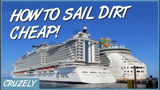 9 DirtCheap Cruise Secrets to Sail for Less [upl. by Eniamerej]