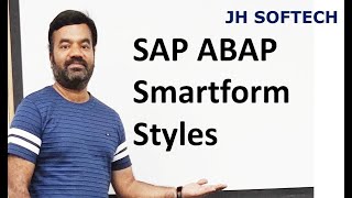 SAP ABAP Smartform Styles [upl. by Tandy101]