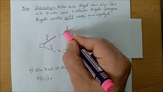 Wahrscheinlichkeit  mehrstufige Zufallsexperimente  Multiplikationsregel und Additionsregel [upl. by Lark]