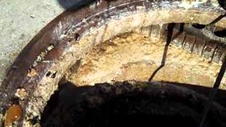 Grease Trap Clean Out Using Hydroclean Mexia TX [upl. by Broderic505]