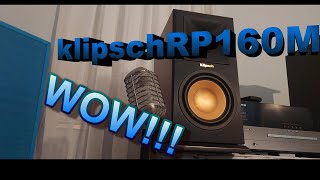 Klipsch rp160m Review WOW [upl. by Ordnagela499]