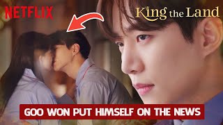 King The Land Episode 15  Goo Won Is The One Who Put Himself on News ENG SUB [upl. by Odareg]