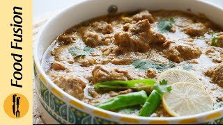 Beef Malai White Handi Recipe by Food Fusion Bakra Eid Special [upl. by Feetal311]