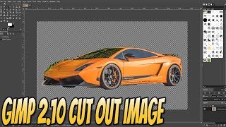 How To Cut Out A Image In GIMP 210 Beginners Guide Part 4  Getting Started With GIMP 210 [upl. by Warfourd]