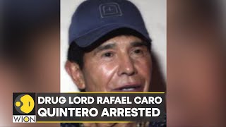 Mexico forces arrest drug lord Rafael Caro Quintero  International News  English News  WION [upl. by Cynthie]