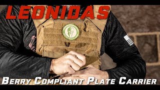 Product Overview Leonidas Body Armor Plate Carrier by Spartan Armor Systems [upl. by Ynogoham977]