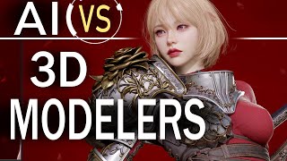 3D Modelers Thoughts on AI vs 3DJobs [upl. by Roman]