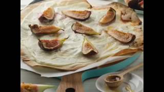 Flammkuchen mit Ziegenkäse und Feigen [upl. by Ailel]