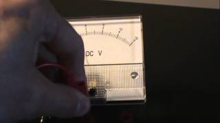 How to use analog volt and ammeters [upl. by Barnabas]