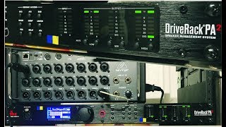 dbx driverack pa2 programacion basica [upl. by Hernandez]