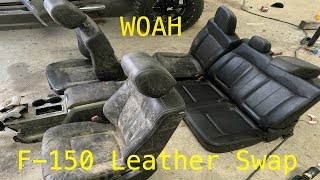 The F150 10Way Seat Swap [upl. by Necila]