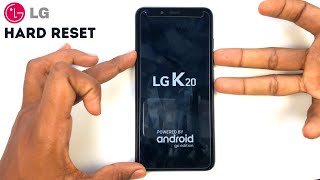 LG K20 Hard Reset Remove Screen Lock [upl. by Pren]