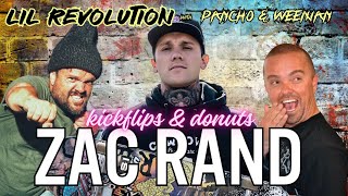 Kickflips amp Donuts  Zac Rand the one cop that skates  ep122 [upl. by Nalhsa585]