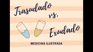 Trasudado vs Exudado [upl. by Nita]