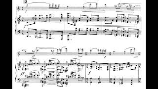 Paul Hindemith – Flute Sonata1936with full score [upl. by Shannah392]