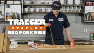 How to Cook BBQ Pork Ribs with Matt Pittman from Meat Church BBQ  Traeger Staples [upl. by Aldora967]