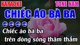 Chiếc Áo Bà Ba Karaoke Tone Nam Karaoke 9999  Beat Mới [upl. by Silma]