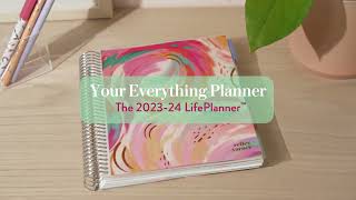 Meet the 20232024 Erin Condren LifePlanner Collection with new designs features and more [upl. by Milty566]