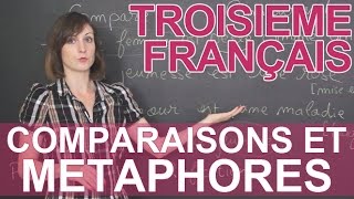 Comparaisons et métaphores  Français  3e  Les Bons Profs [upl. by Napier]