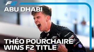 Theo Pourchaire Wins The 2023 FIA Formula 2 Championship [upl. by Anib]