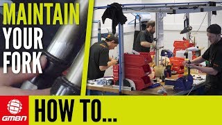 Basic MTB Fork Maintenance You Should Be Doing  Mountain Bike Maintenance [upl. by Notlrac]