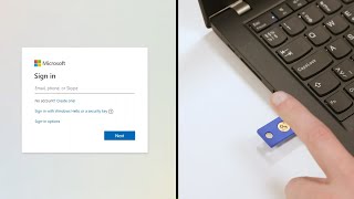 Howto Go Passwordless with Microsoft Accounts amp YubiKey [upl. by Ahsilak42]