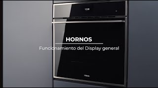 Cómo funciona la pantalla táctil del horno iOven  Teka Academy [upl. by Adnol]