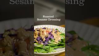 How to make Roasted Sesame Dressing shorts cooking [upl. by Nnaer]