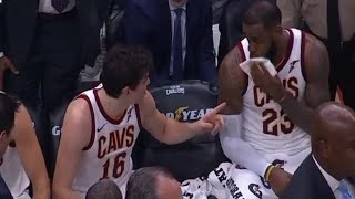 Cedi Osman ve LeBron James arasındaki diyalog [upl. by Niwle390]