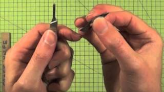 SCALPEL BLADE CHANGE Using Pliers Tips Design Modelling [upl. by Lidda]