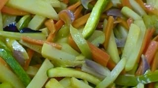 Vegetales a la mantequilla Guarnición RecetasdeLuzMa [upl. by Mariandi636]