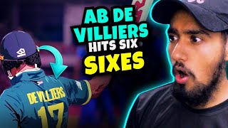 AB De Villiers Hits 6 SIXES in 1 OVER  Cricket 19 [upl. by Olinad]