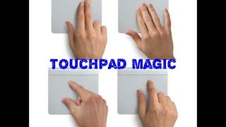 How to use Touchpad magic tricks  In short time learn how to use touchpad as Pro [upl. by Yazbak]