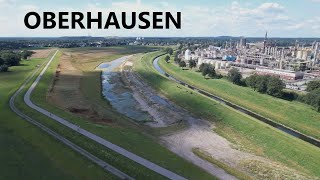 Das Ruhrgebiet von oben Oberhausen Holtener Bruch [upl. by Nosretep]