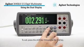 Multimètre  34450A Keysight [upl. by Sib]